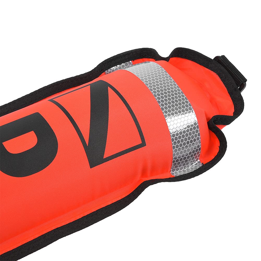 KIMISS Surfaceer Dsmb 6Ft Signal de Plongée Gonflable Haute visibilité SMB (Rouge)