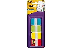 Vibrant Post-it Page Tabs for Crisp Organization and Quick Reference