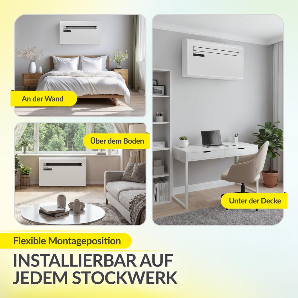 TROTEC PAC-W 2650 SH Wandklimaanlage ohne Außengerät