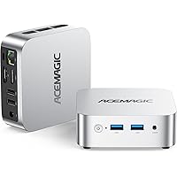 AceMagician T8PLUS Mini PC Desktop w/Alder Lake N100, 512GB SSD