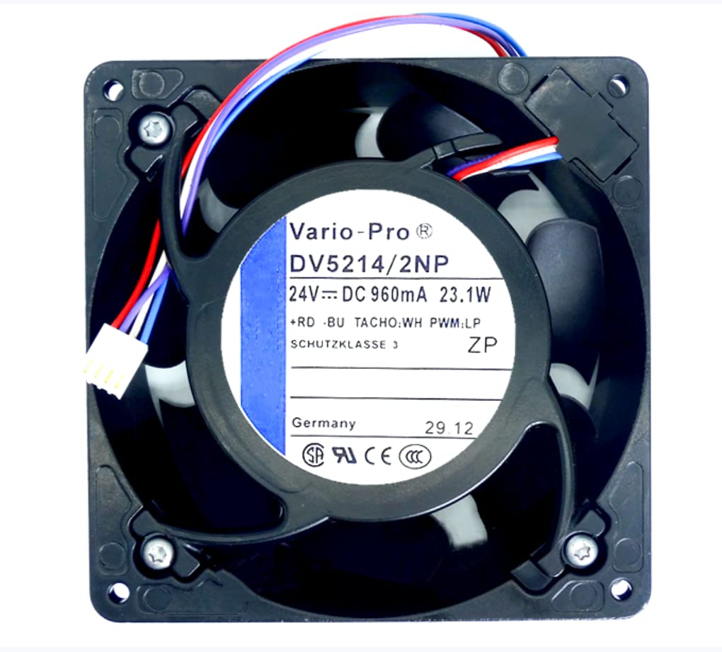DV5214/2NP 24VDC 960mA 23.1W 127X127X38mm 4線冷却ファン