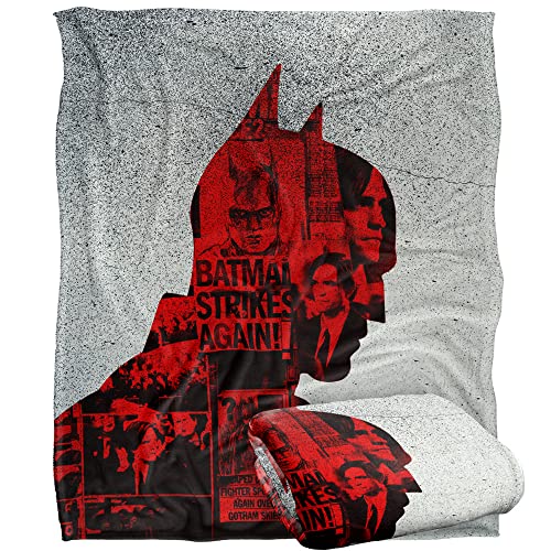 BATMAN Coperta super morbida al tatto 2022 152 x 127 cm