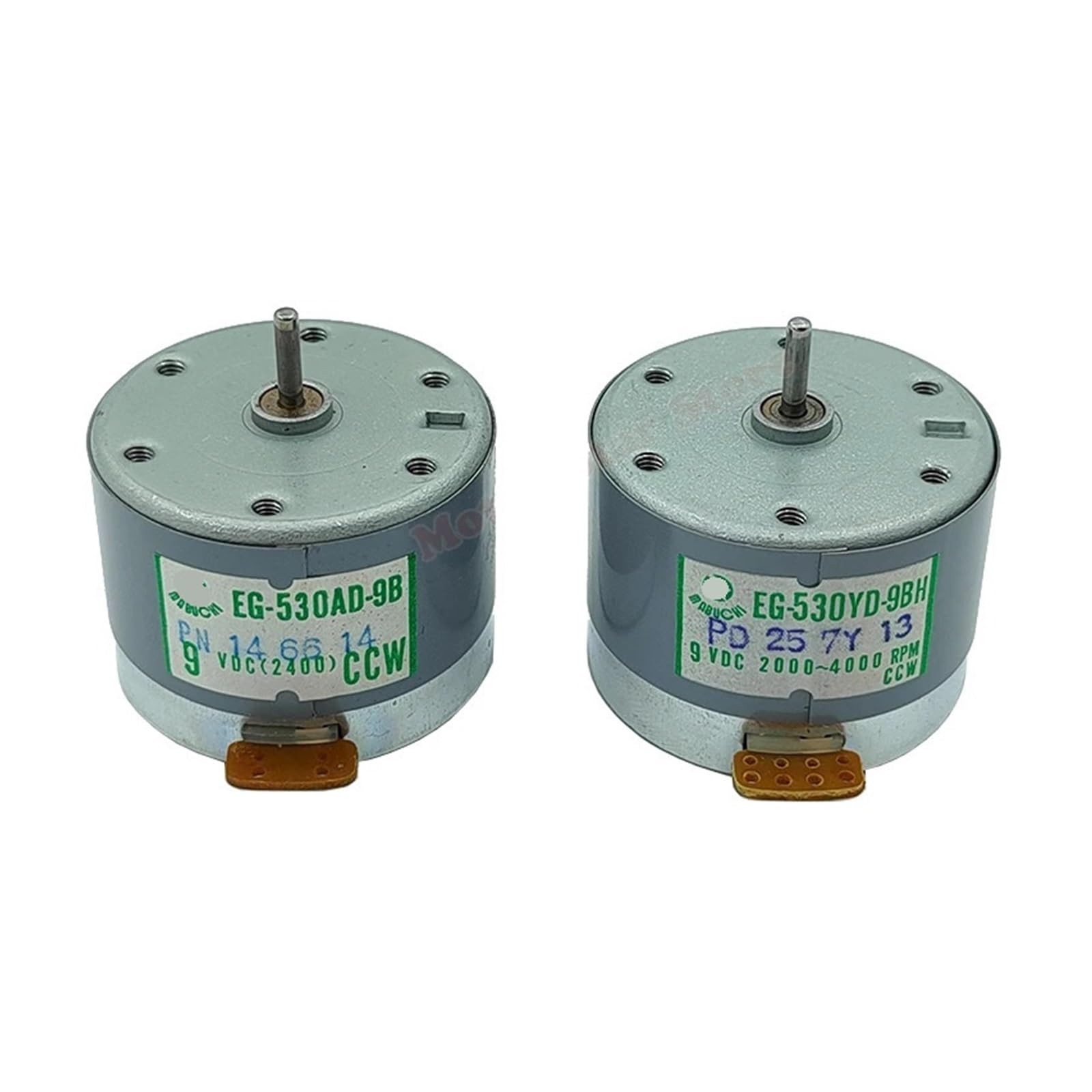 EG-530AD-9B/ EG-530YD-9BH Electronic Starter DC 9V CCW Capstan Tape Deck Recorder Round Spindle Electronic Starter(EG-530AD-9B)