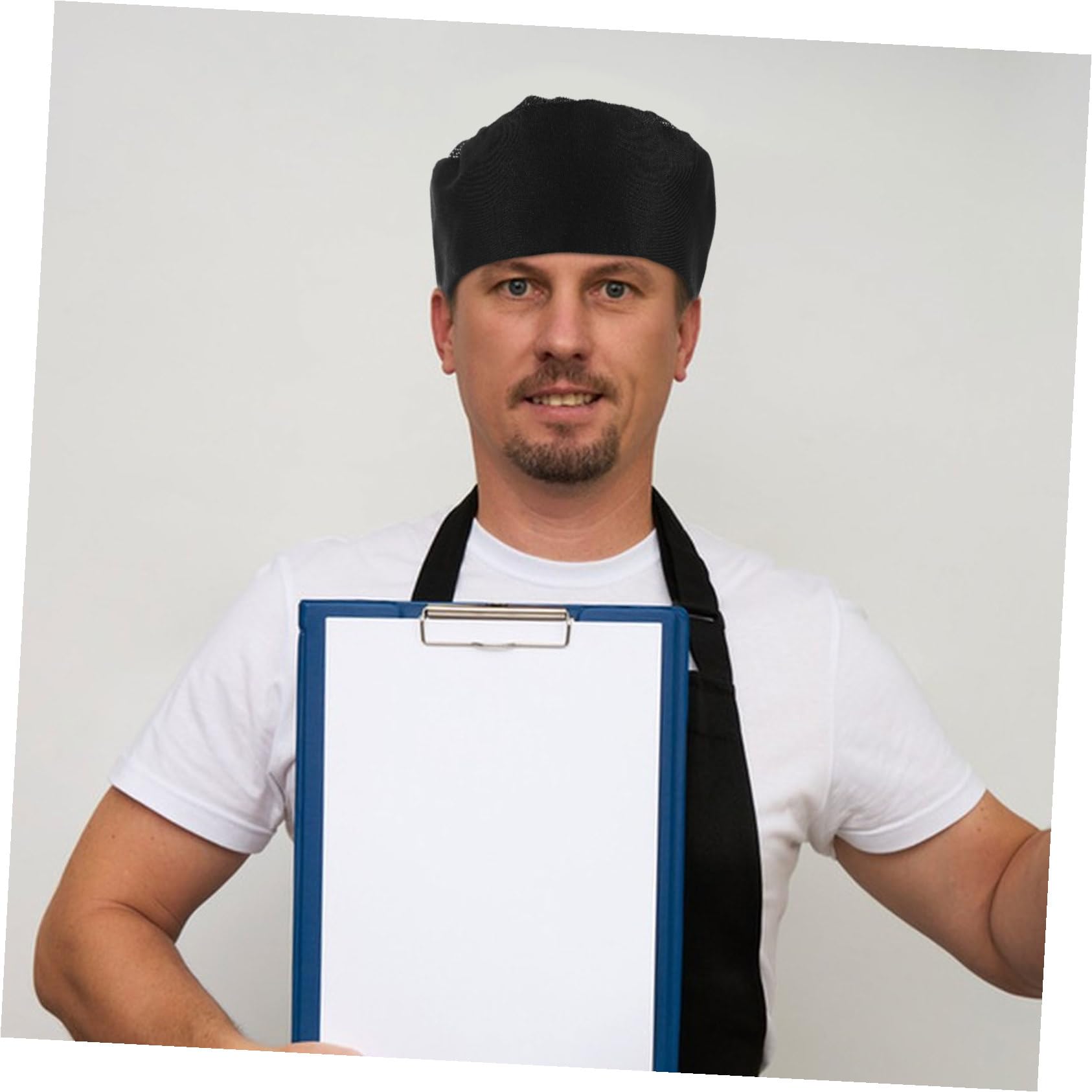 NOLITOY 4 Piezas Gorros de Chef Unisex de Malla Transpirable para Cocina para Restaurantes y Hoteles Gorros de Trabajo para Cocinas y Barbacoas