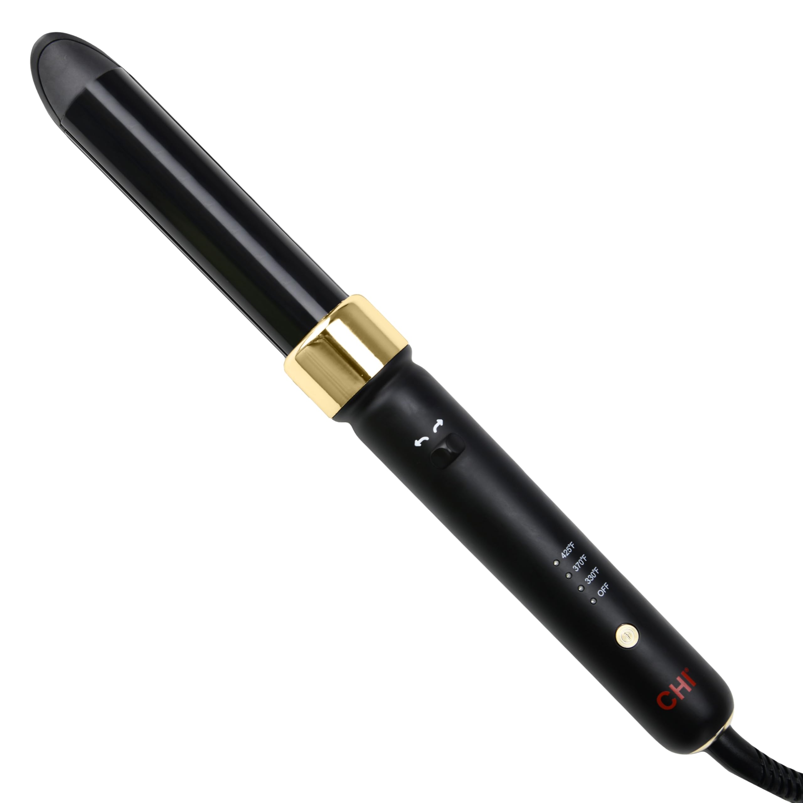 CHI Twist-N-Wave Automatic 1” Ceramic Rotating Curler, for Shiny, Frizz-Free & Healthy Hair, Auto-Shut Off, Dual Voltage, 6.5 Foot Swivel Cord