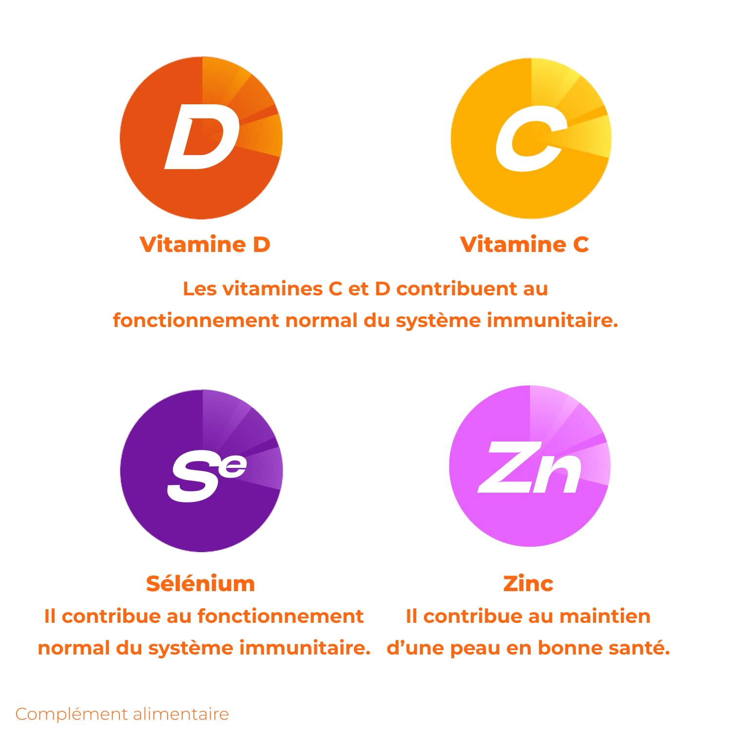 Berocca Immunité Flash - Soutient Système Immunitaire - Complément Alimentaire Immunité - Zinc, Vitamine D & C - Multivitamines et Minéraux - Goût Orange - Maxi Format 60 Comprimés Effervescents