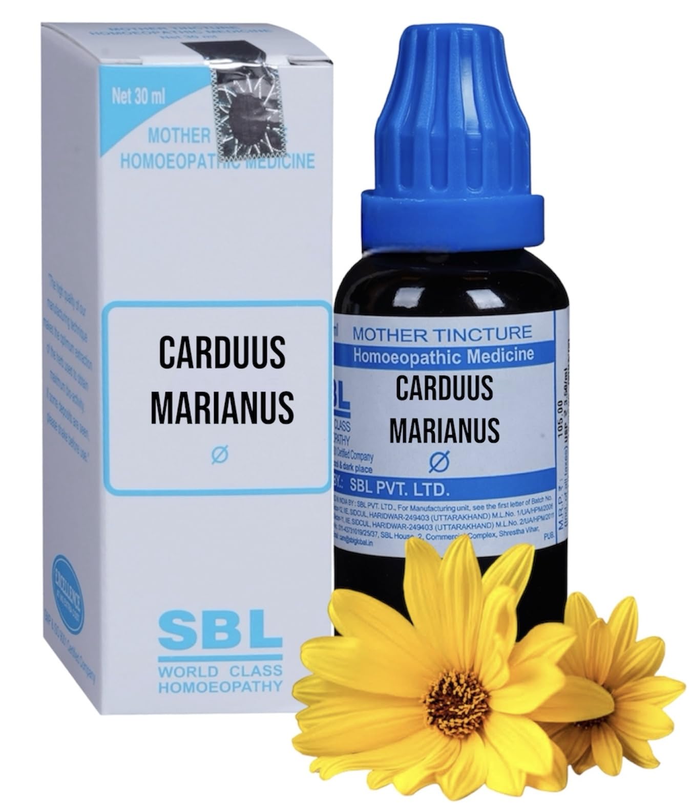SBL Carduus Marianus Mother Tincture Q 30ml - Set of 1 Bottle