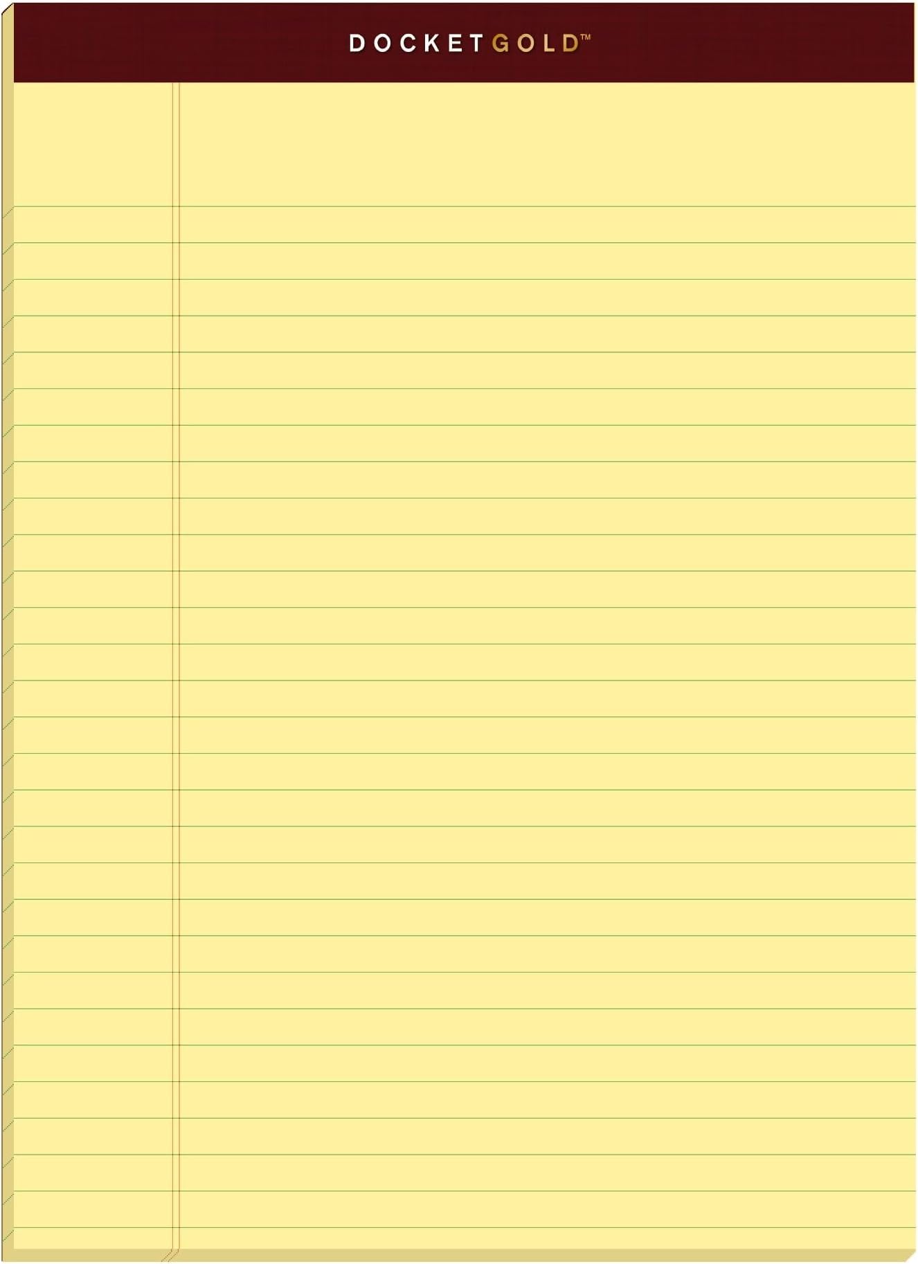 Ampad 20245 Double Sheets Pad, Law Rule, 8 1/2 x 11 3/4