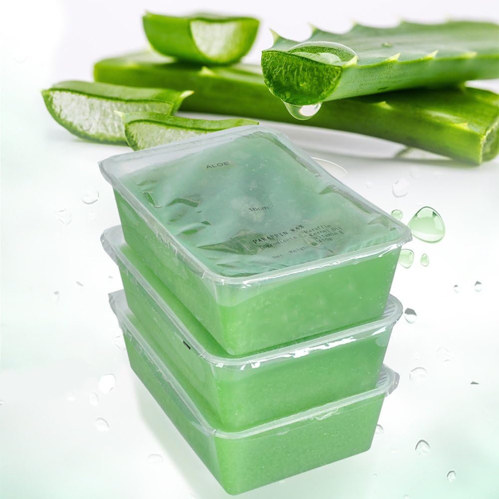 Funtell Aloe flavor Paraffin Wax 450g X 3 Paraffin Wax