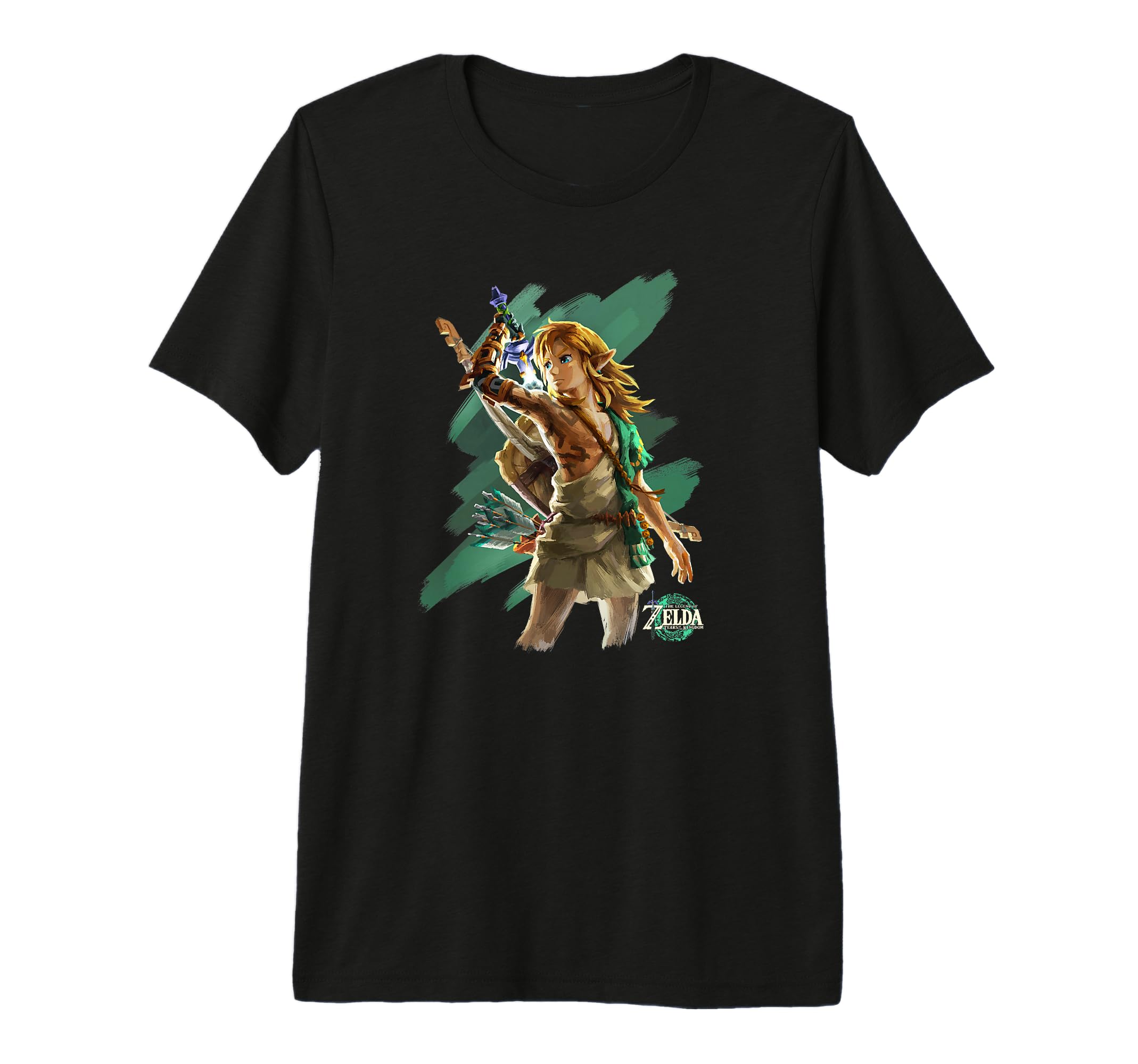 The Legend of Zelda Tears Of The Kingdom Link Hero Poster Premium T-Shirt