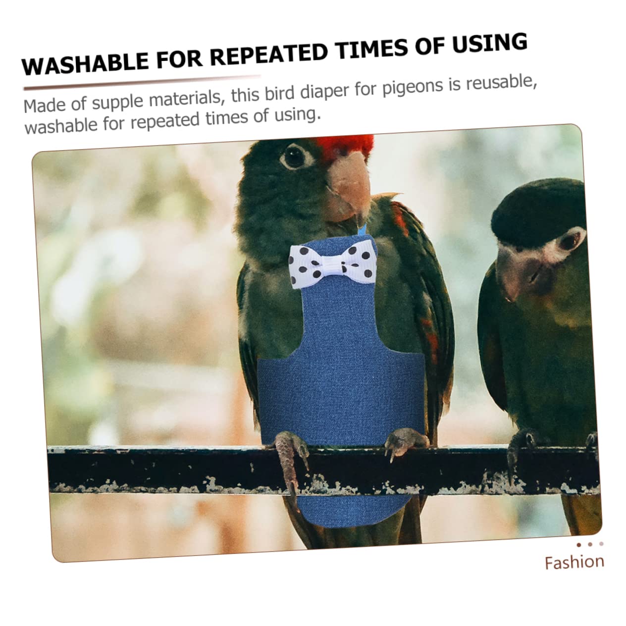 Amazon.co.jp: ROMISBABA ペット鳥用おむつバードスーツ綿素材mサイズ