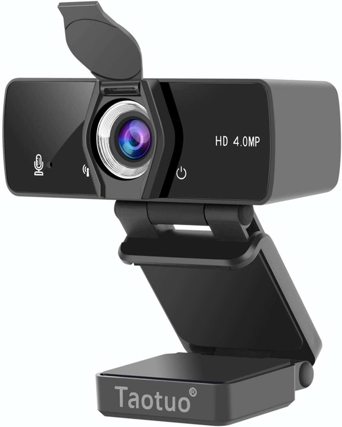 HD Webcam 2K/4MP/1440P (With Privacy Shutter), USB Plug And Play (Built-In Dual Microphones) For Pc Mac, Desktop Computer, Used For Conferences, Video Calls, Youtube, Live Broadcast (Upgraded Version)