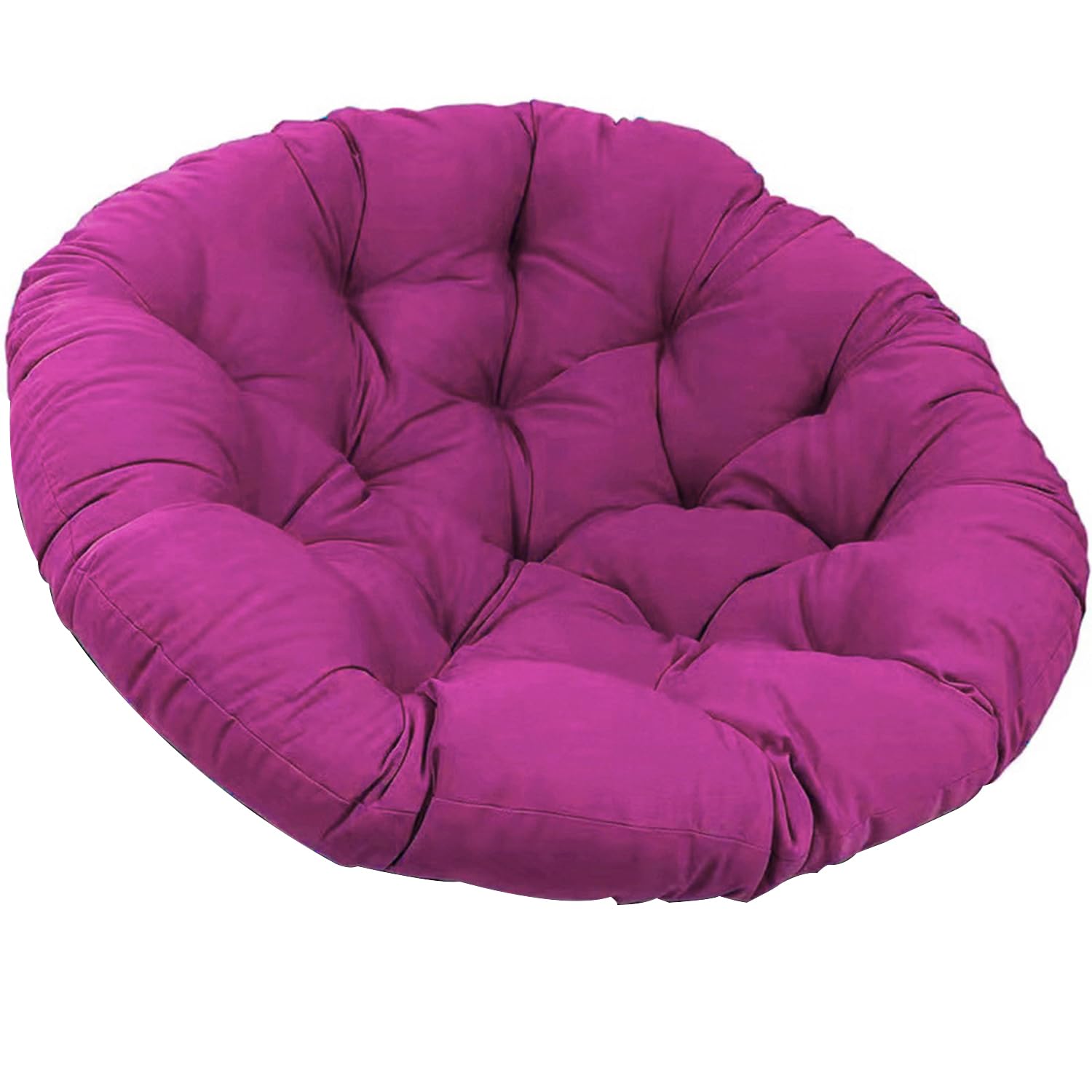 Cuscino rotondo per sedia da esterno, 40 x 40 cm, in rattan, cuscino morbido per sedie da patio, elegante cuscino rotondo per sedie, comodo cuscino Cojín De Silla