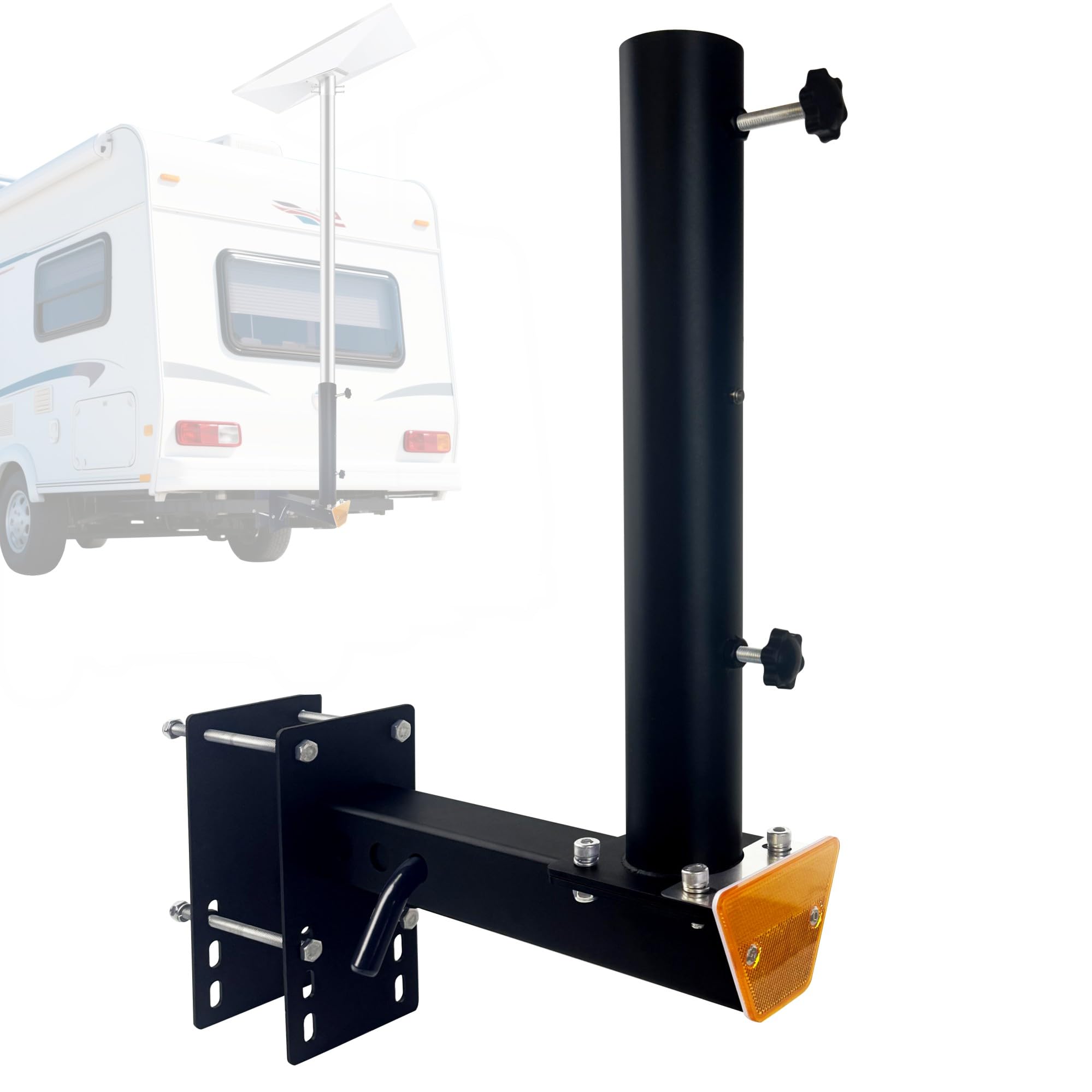 Photo 1 of CHZHWFDC 3-in-1 RV Flag Pole Mount