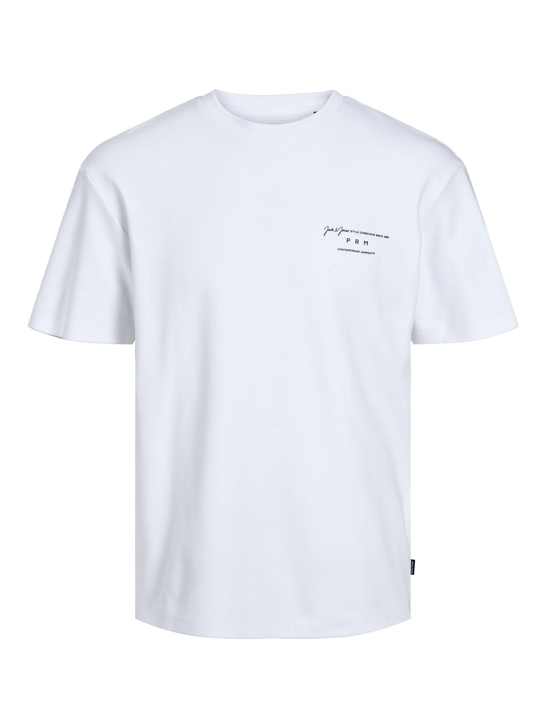 White Men's T-Shirt Jack & Jones Sanchez - Men