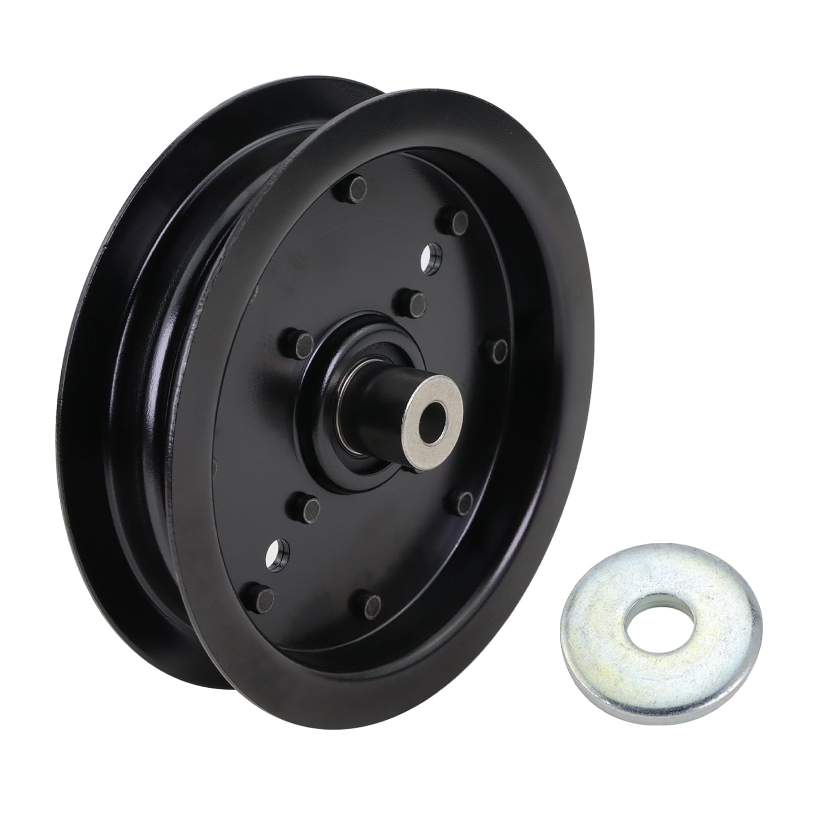 Amazon.com: Lawn Mower Flat Idler Pulley Compatible with Hustler