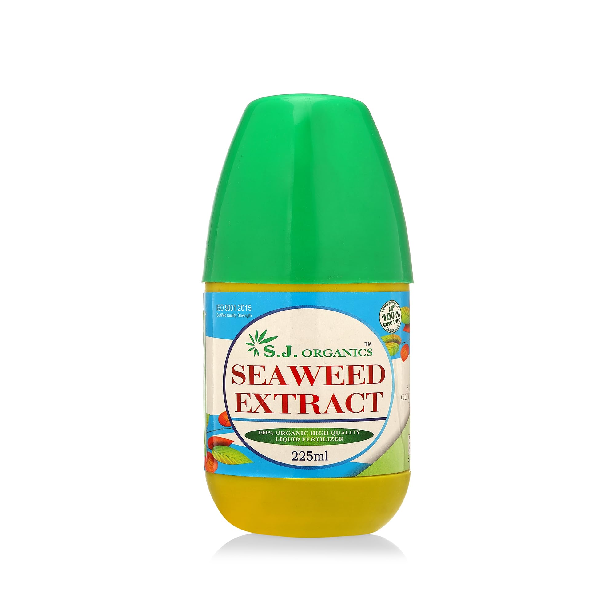 SJ Organics Seaweed Extract 225ml Organic Liquid Fertilizer with Measuring Cap for Home Gardening | Seaweed Liquid Fertilizer for Plant | Sea Weed Fertilizer (B0CZ6V2F8J) Amazon Price History, Amazon Price Tracker