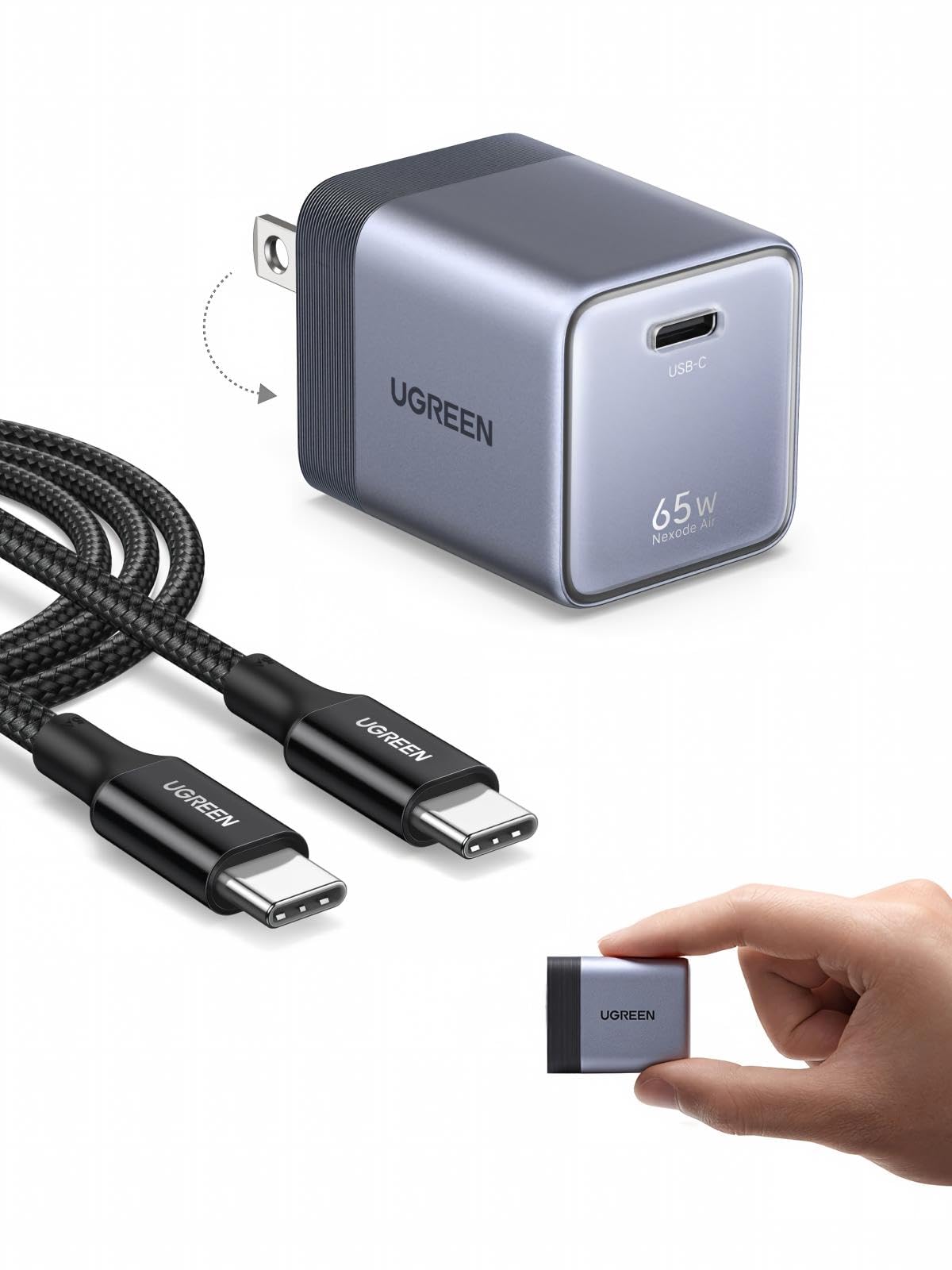G*u様 30MacBook air / 充電器あり / PCケース付き Amazon.co.jp: UGREEN Air 65W PD 急速充電器 USB-C 超小型 GaNII Type