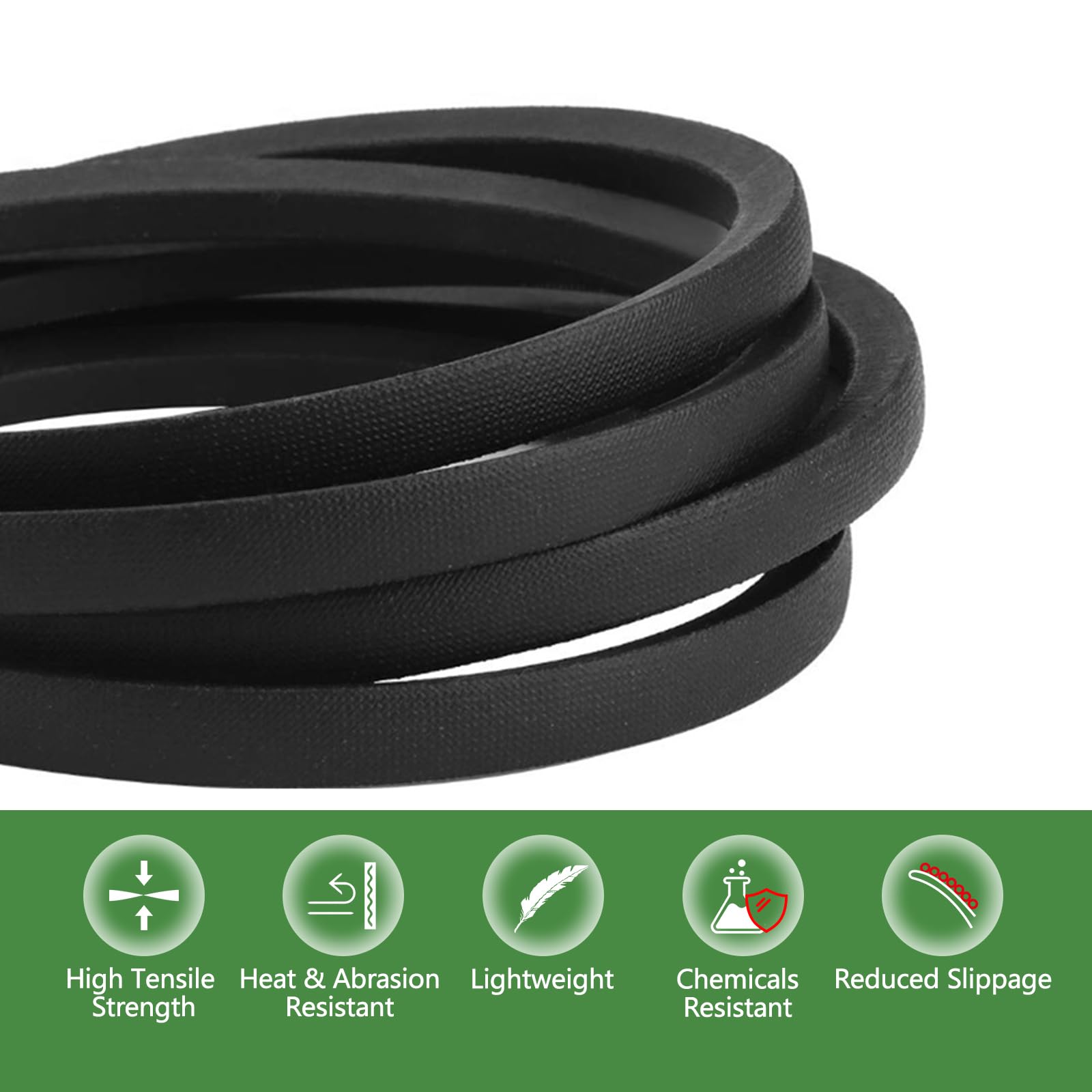 Courroie D'entraînement En Kevlar 5/8 X 41 1/4, Compatible Avec Cub Cadet MTD 754-04208 954-04208 954-04208A