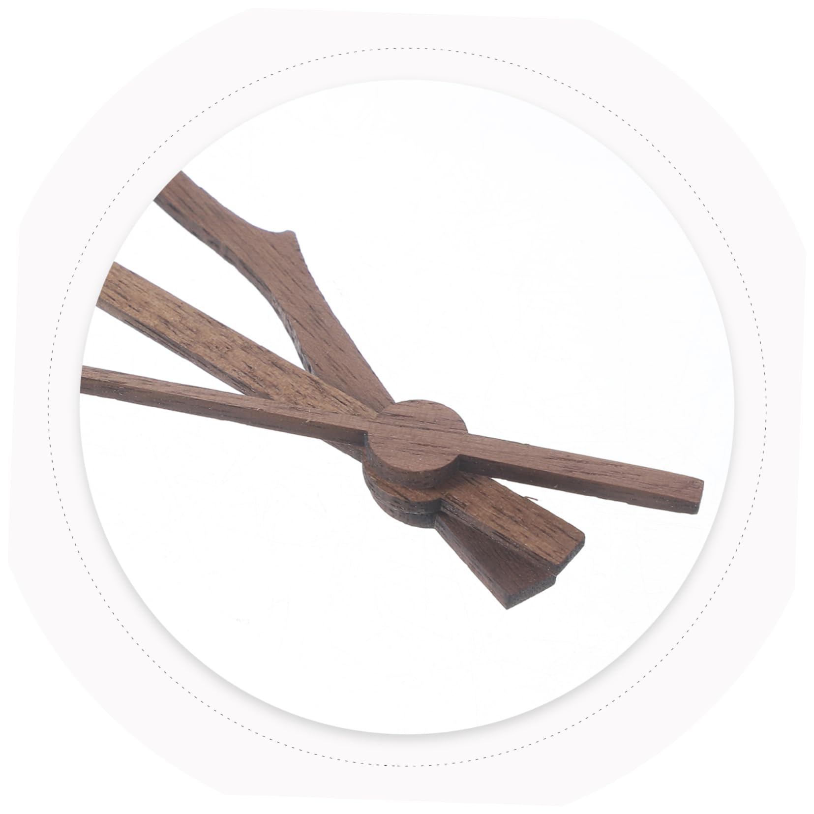 Lurrose 15 Sätze Uhrzeiger Ersatz Hände klein Schwarz Gesichter groß Zeiger Einer Wanduhr aus Holz Zeiger Einer Holzwanduhr