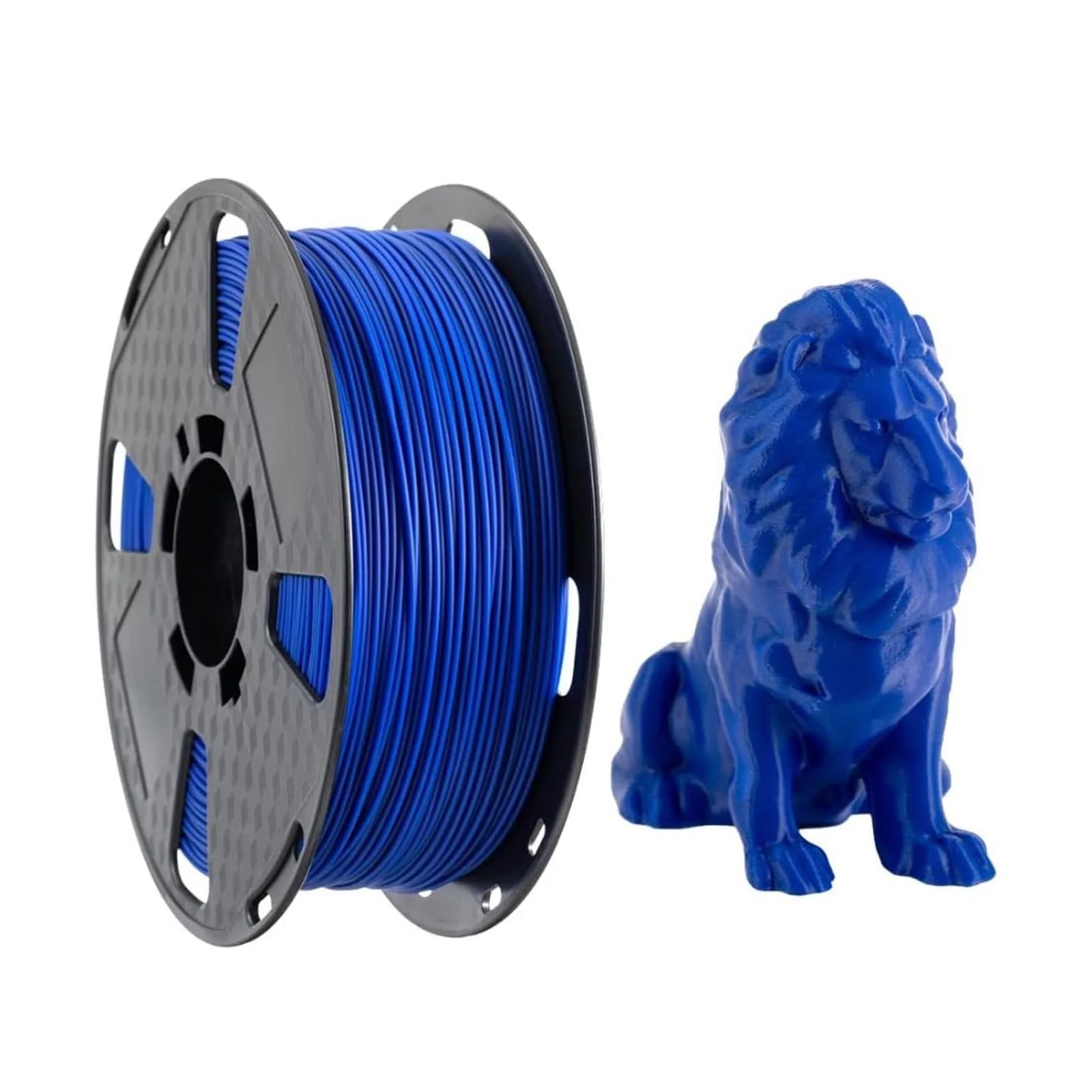 Filamento PLA 3D MAX Azul Marino de 1,75 mm y 1 kg for Impresora 3D FDM Pro Plus, Color Azul Oscuro y Azul Marino Intenso.