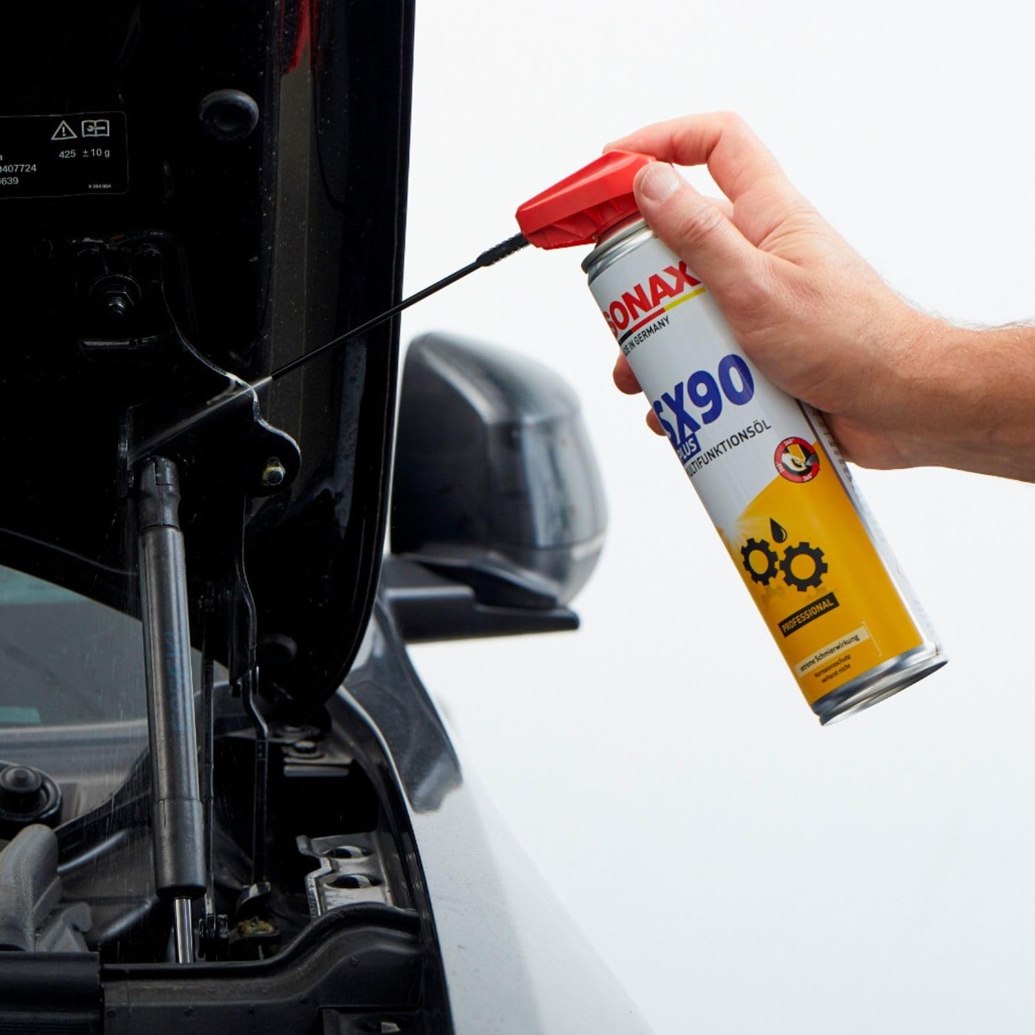 SONAX SX90 Plus Multifunktionsöl (6x je 400ml), Easy-Spray Rostlöser Schmiermittel Pflege-Öl
