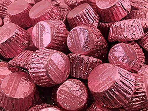 Reese's Miniatures Peanut Butter Cups Milk Chocolate,In Pink Foils (Reese's Pink)
