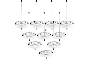 10 Pack Stainless Steel Check Spindle for Restaurants