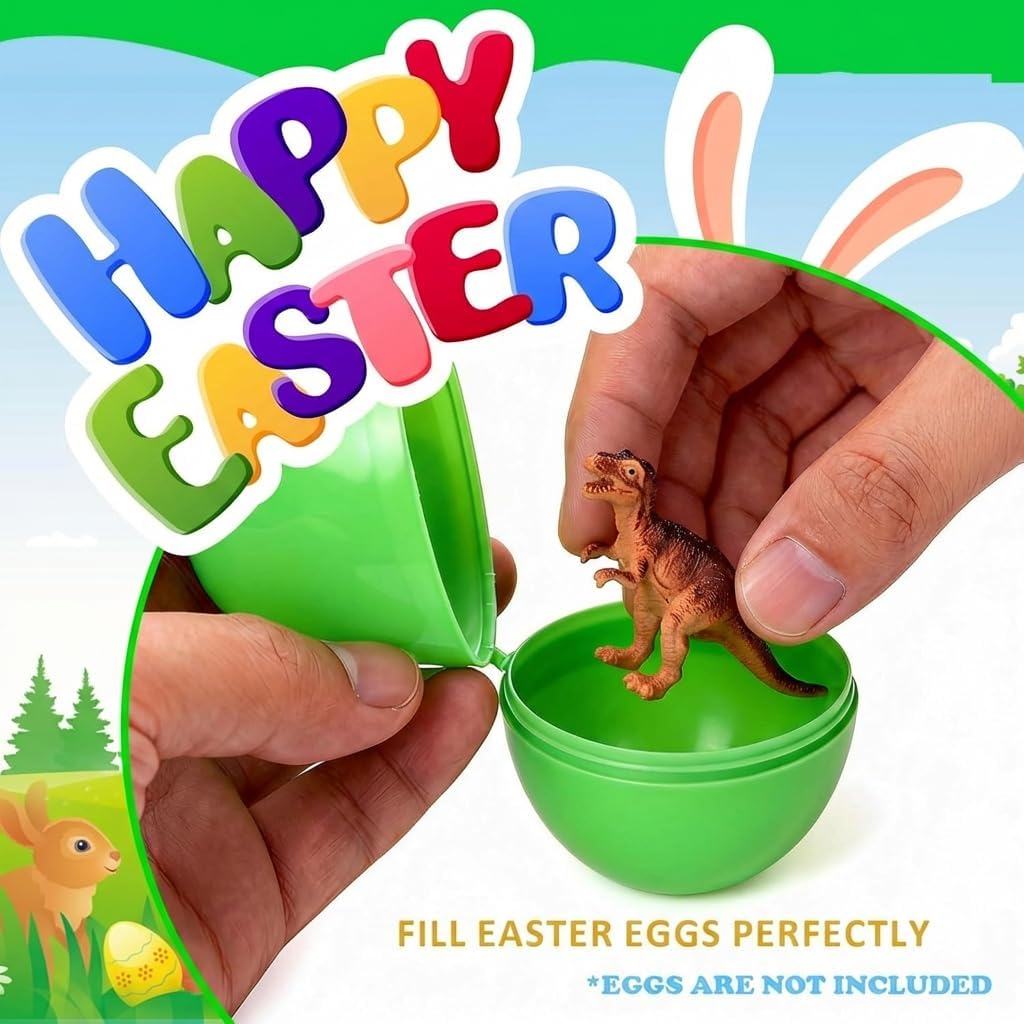 U-Goforst 200PCS Easter Egg Fillers, Easter Basket Stuffers Easter Egg Stuffers for Kids Boys Girls Small Toys Pack Bulk Filled Egg Hunt Gift Goodie Bags Party Favors Classroom Prizes Treasure Box