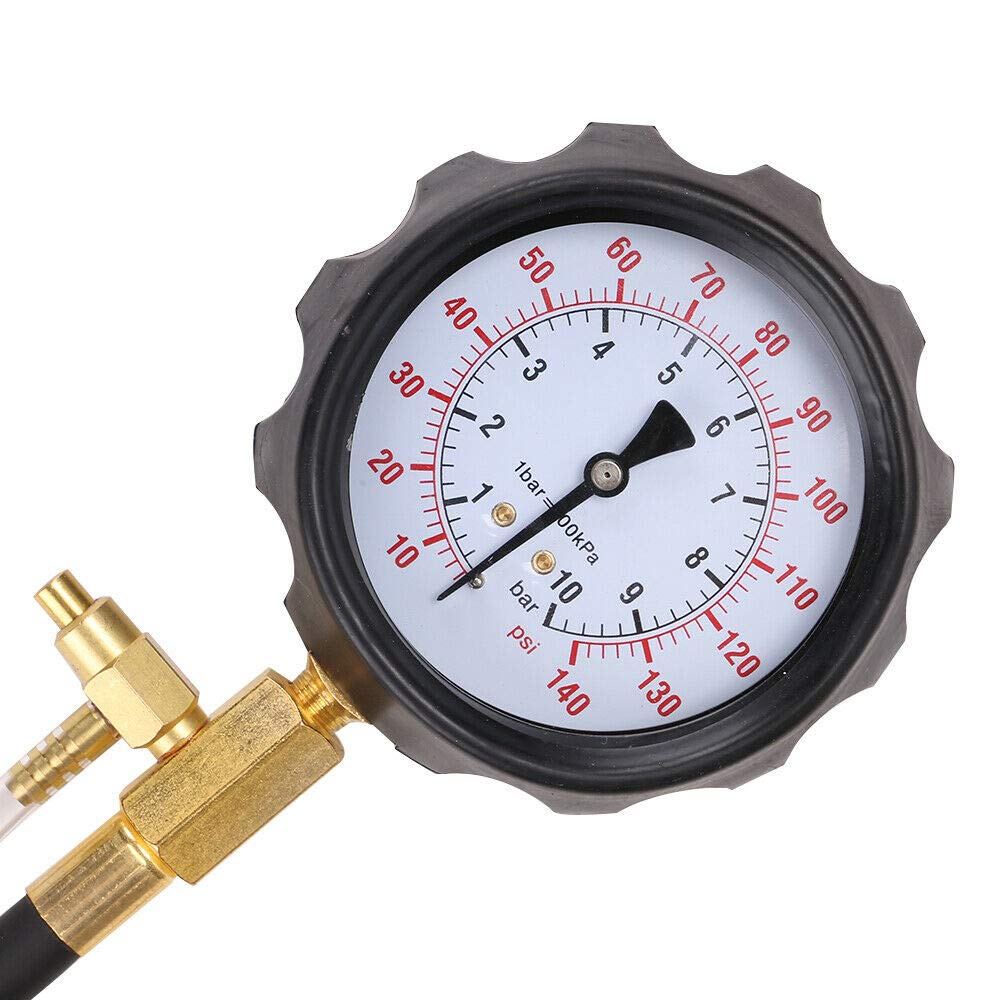 YORKING Universal Fuel Injection Gauge Pressure Auto Cylinder Leak