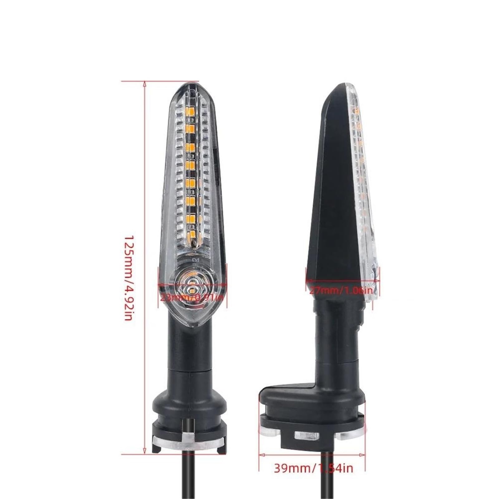 Indicadores Intermitentes LED Delanteros Traseros Motocicleta Para Yamaha Tracer 900 9GT 700/GT MT-03 MT-25 MT-07 MT-09 Luces De Señalización Indicadora Intermitencia Motocicleta