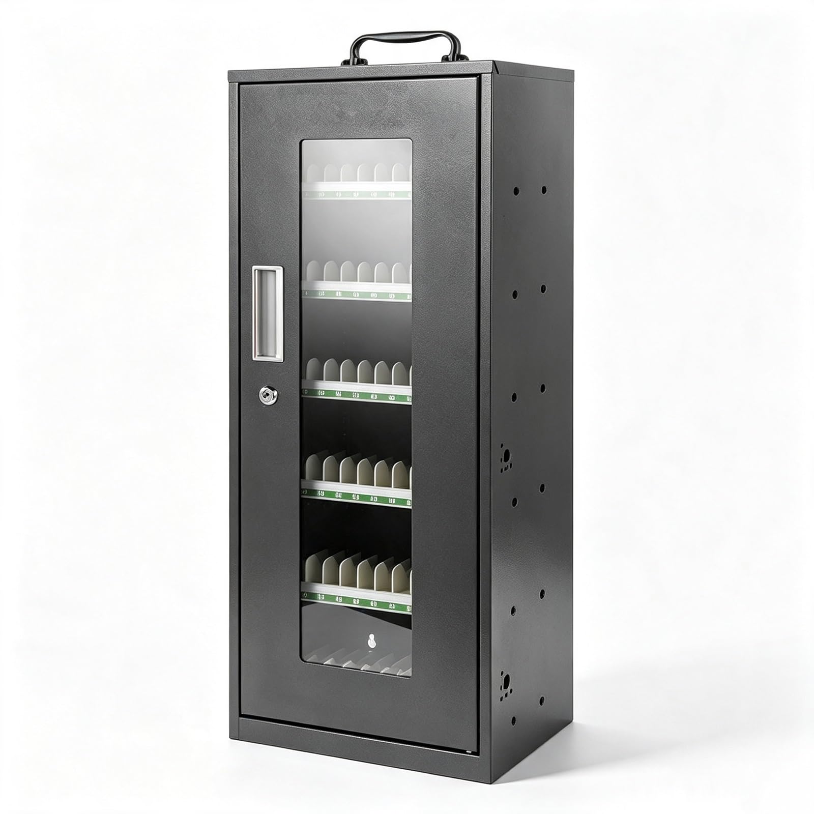 Armadietto Porta cellulari in Metallo Resistente, Organizer Smartphone