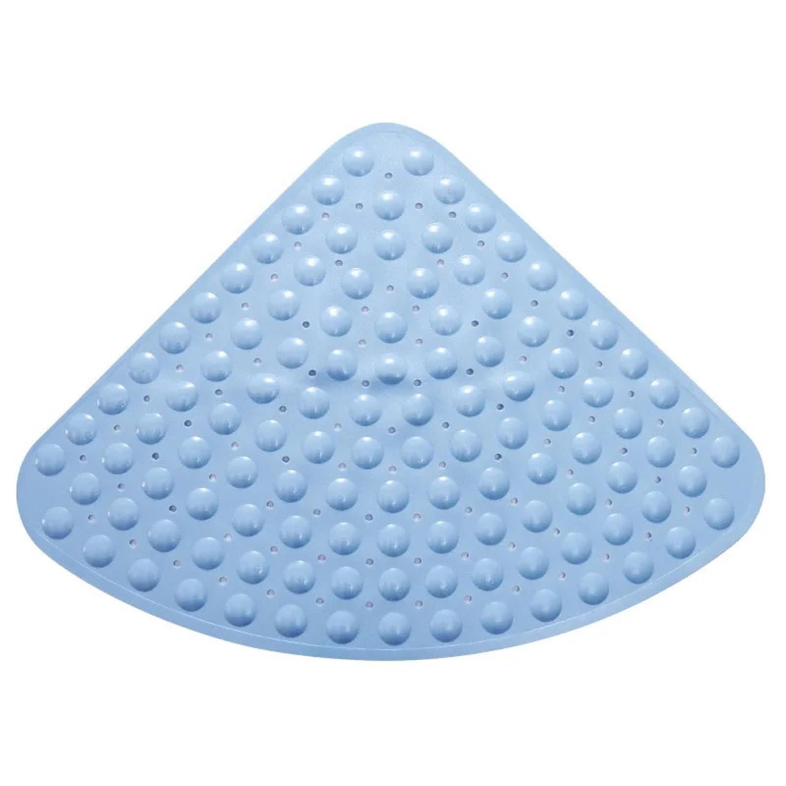 Alfombra BañEra Antideslizante Tapete de PVC en Forma Abanico con ventosas | For uso doméstico en el baño del baño del hotel(Beige,70cm x 70cm)