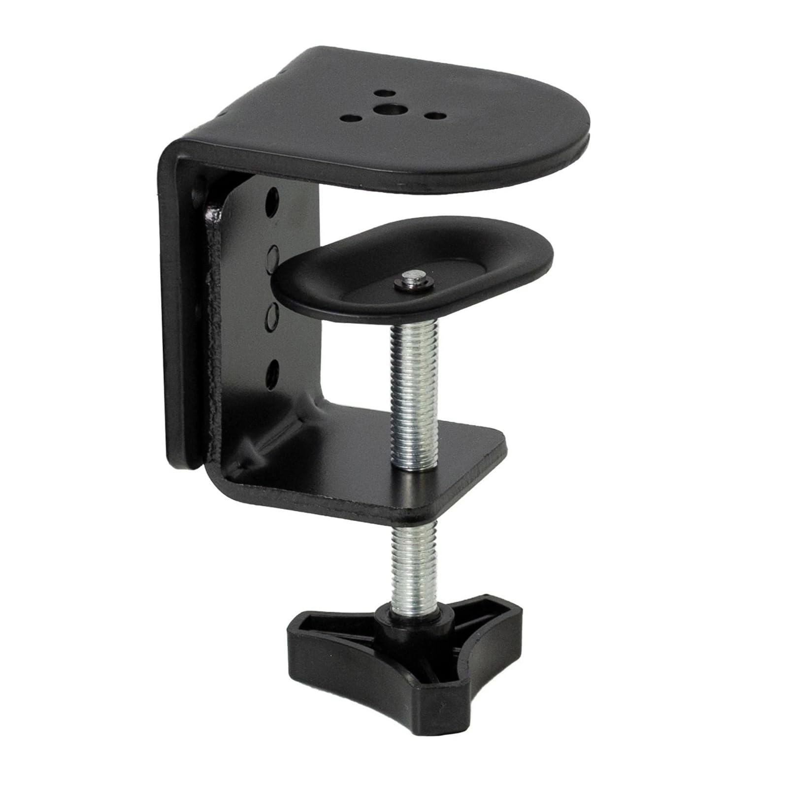 Soporte de monitor de acero resistente NBYGSC C-Clamp negro 3