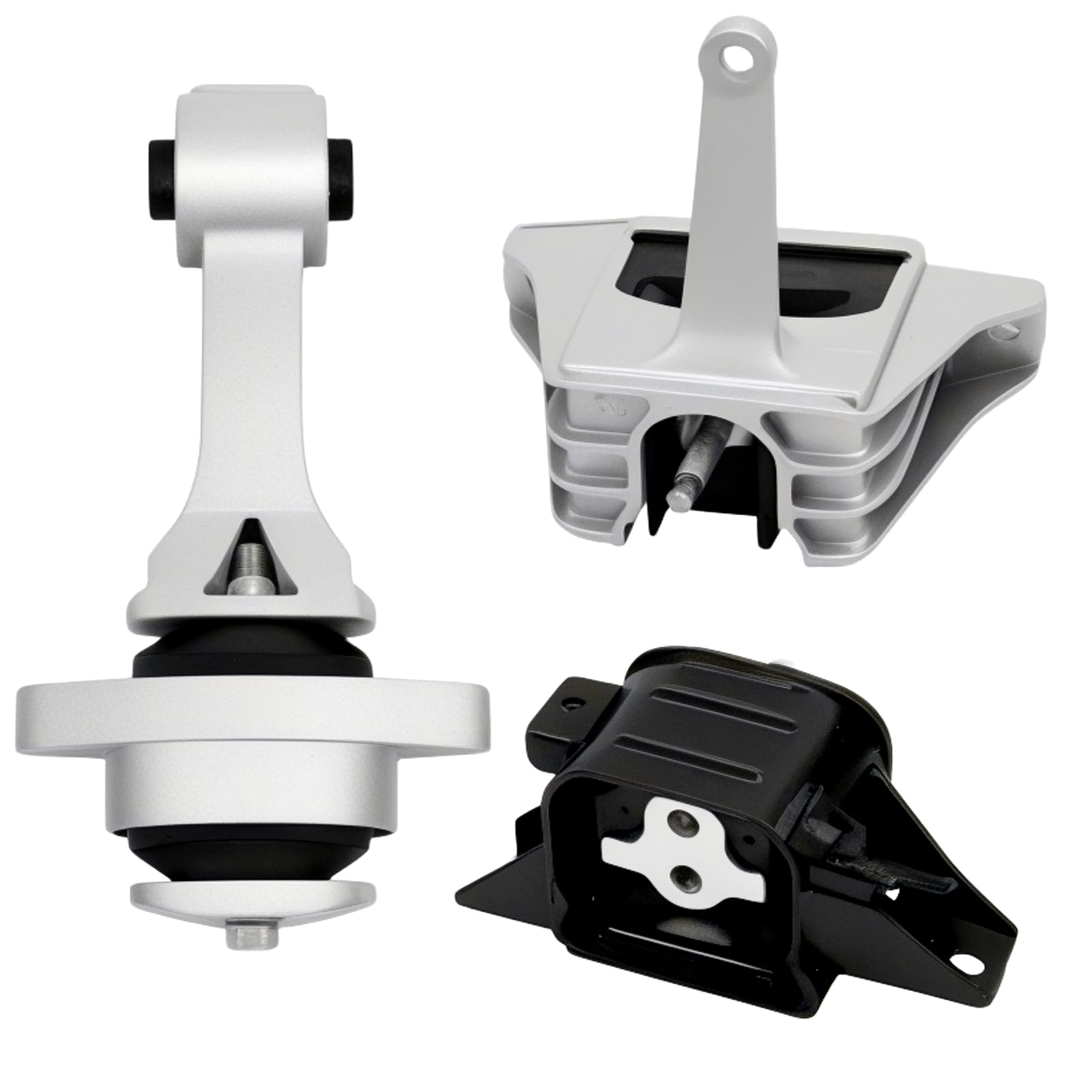 Photo 1 of dexepe 3Pcs Engine Motor Transmission Mount Set Compatible with Hyundai Kia Elantra IONIQ Seltos 2017-2022 1.4T 1.6T 1.6L 2.0L Engine Mounts Replace A71210 A71100 A71207