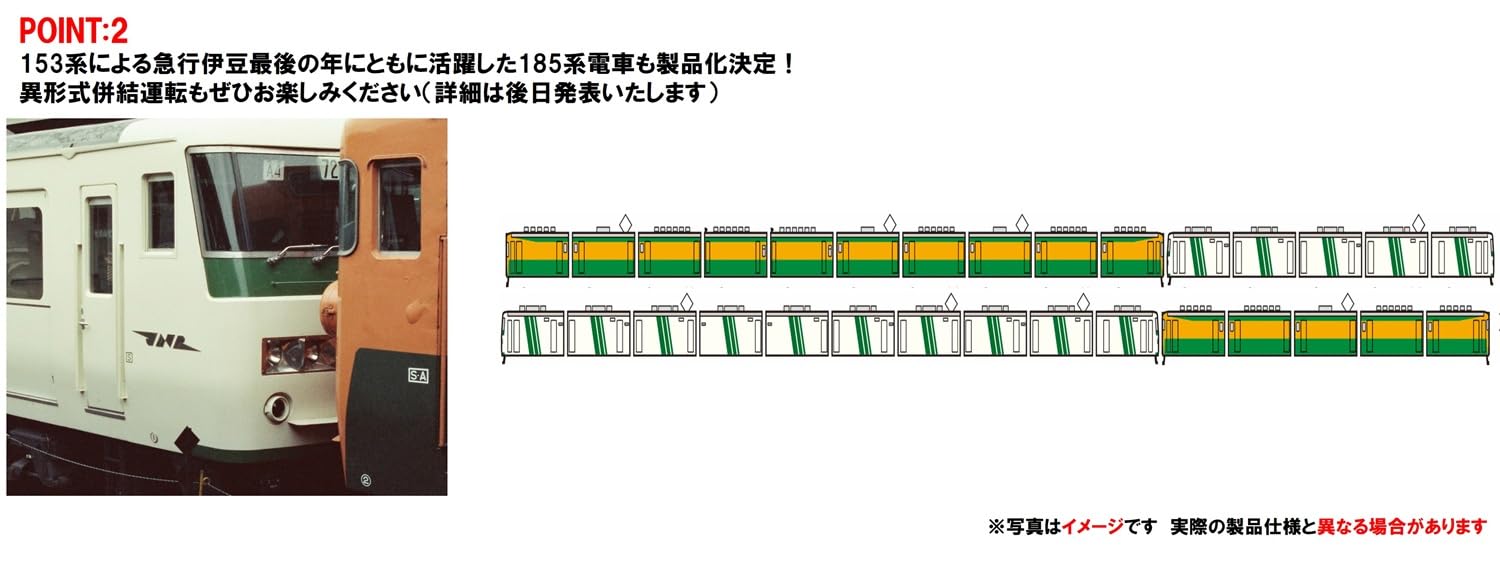【まとめ売リ】国産鉄道コレクション 新品NO.146-153 Amazon | トミーテック (TOMYTEC) TOMIX Nゲージ 国鉄 153系 伊豆 増結