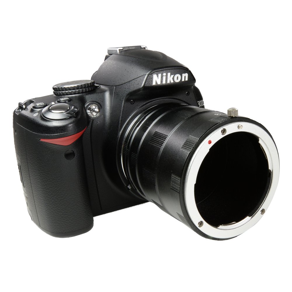 Paxly Macro Extension Tube Ring For Nikon Cameras – D300 D600 D800E D200 D300s D700 D40x D50 D70s AI