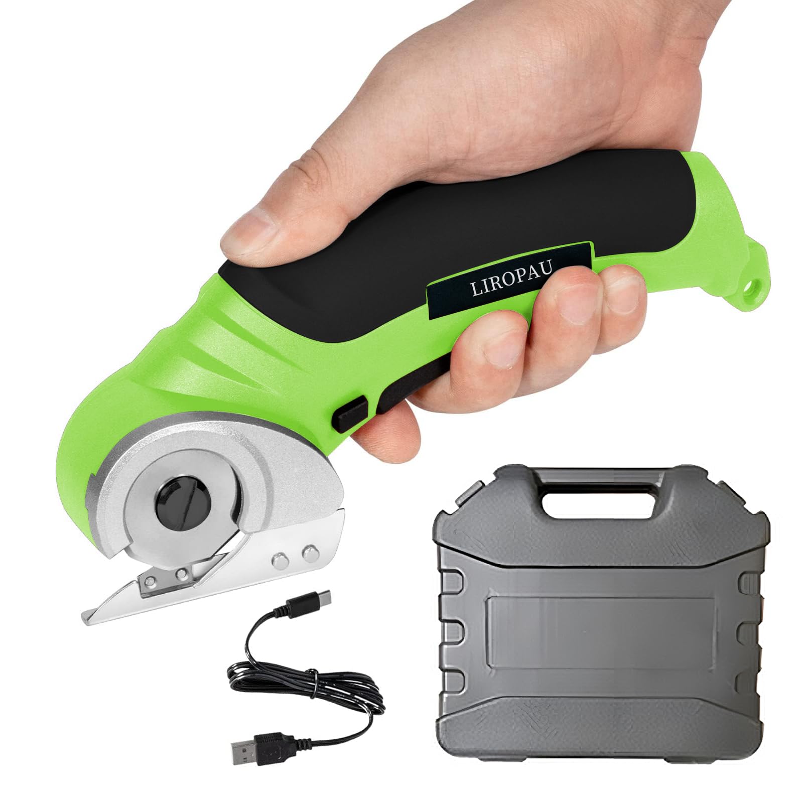 Home Depot Stalwart Cordless Electric Scissors 4V Rotary Cutter