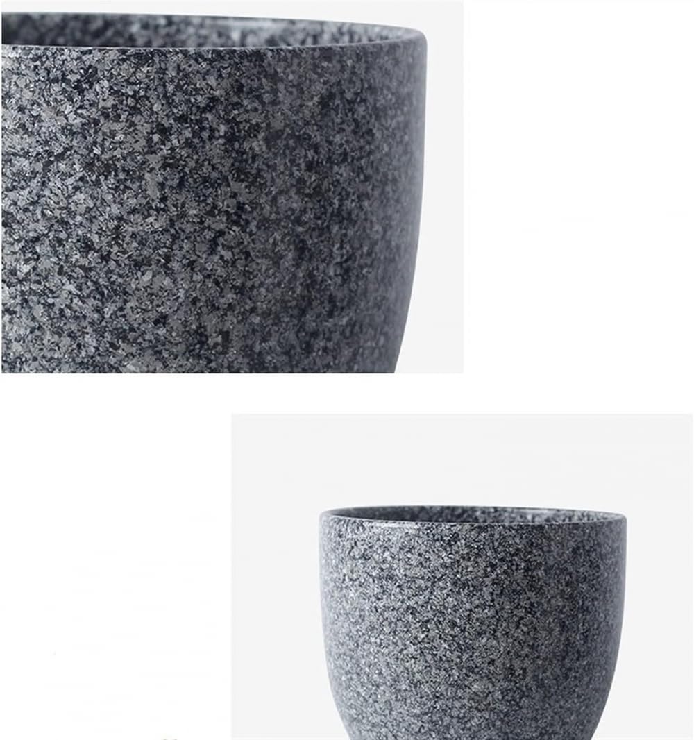 BIVVI Doniczka vintage, kreatywna okrągła doniczka na kwiaty z otworami odpływowymi, ceramiczna doniczka na sukulenty, kaktusy, orchidee, ozdobna donica