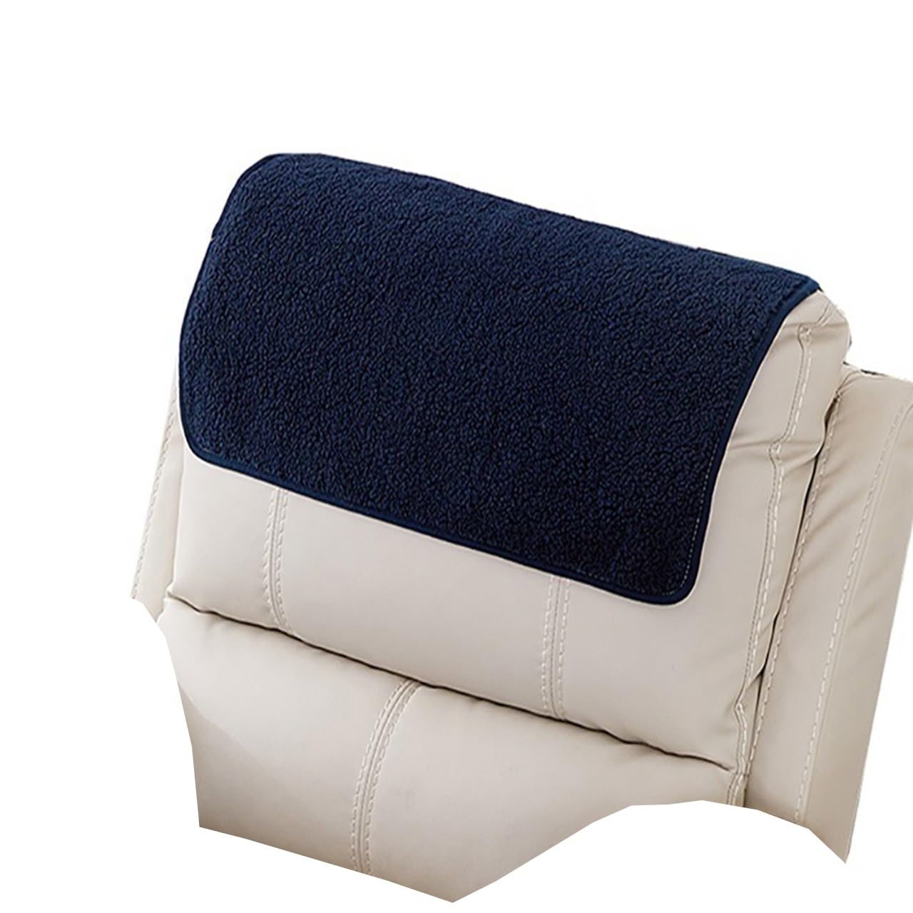 Miecoae Sofa Armchair Covers Armrest Headrest Slipcovers Recliner Chair Arm Cover Armchair Cover for Leather Sofa Couch Protector(1881,No Pocket 1 piece)