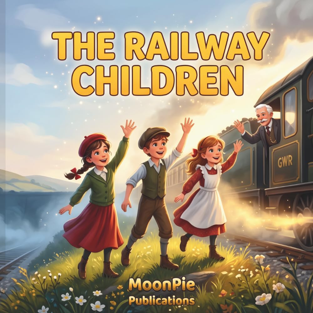 The Railway Children: A Cinematic Illustrated Classic for Ages 3-6 | Bedtime Read-Aloud Story of Family, Hope, and Kindness