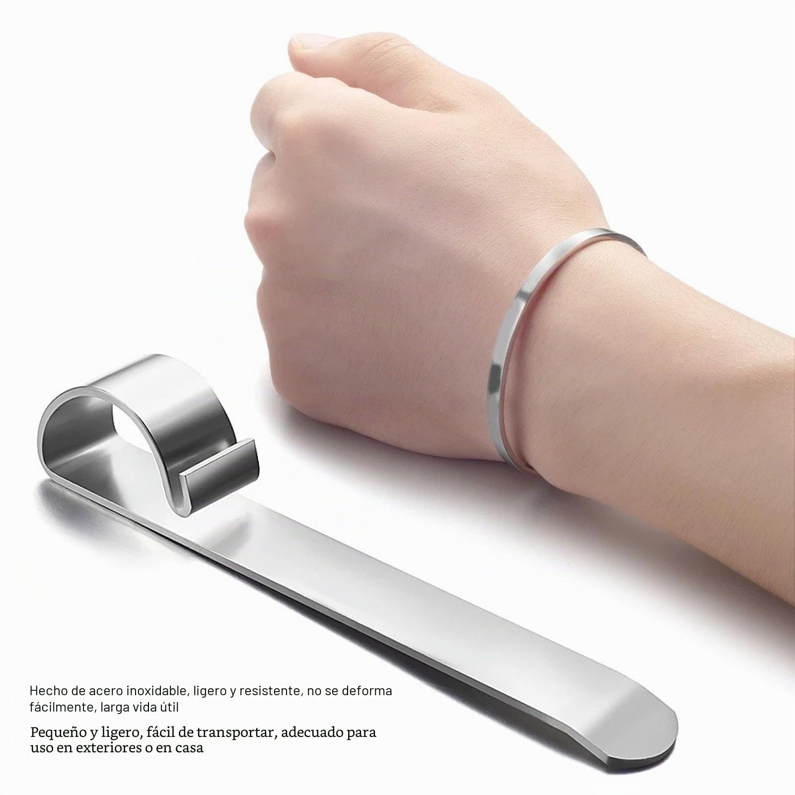 Herramientas Para Hacer Pulseras Acero Joyas, Máquina Dobladora De Anillos Manual, Alicate Curvo De Acero Inoxidable, Herramienta De Apalancamiento, Accesorios Para Equipos De Fabricación De Pulseras