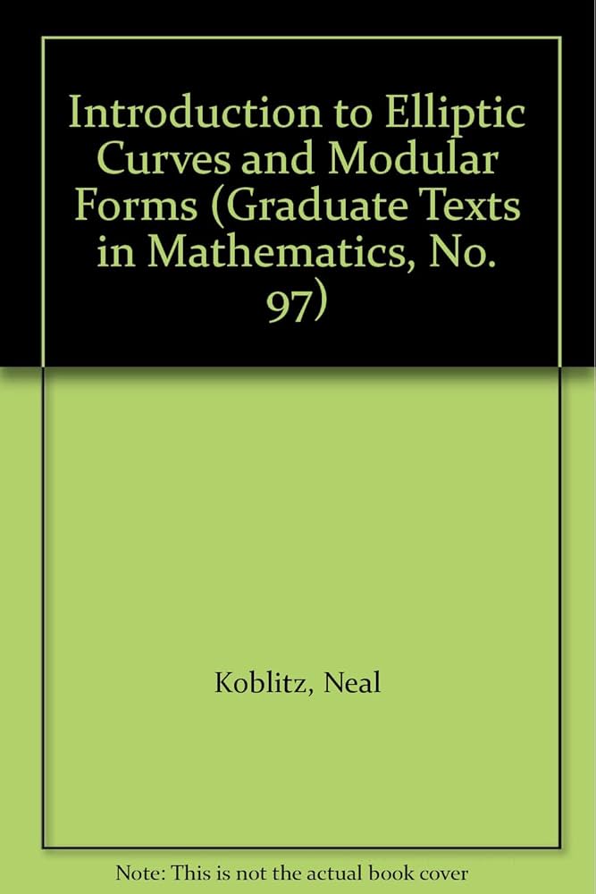 Forming  英語版 Amazon.co.jp: Introduction to Elliptic Curves and Modular