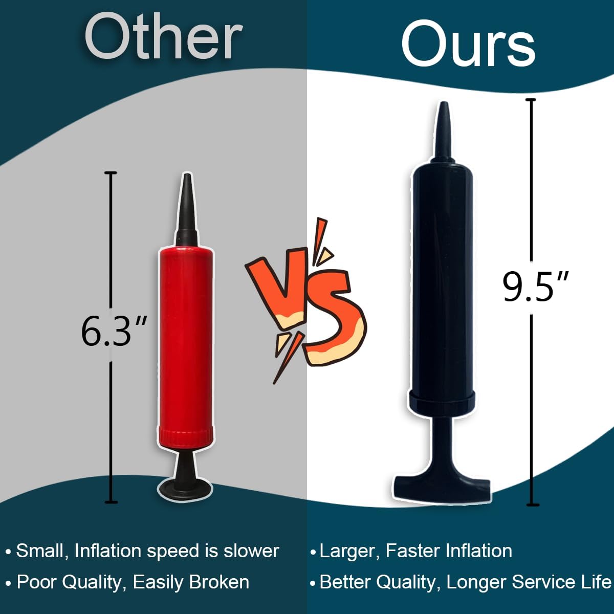 2 Pack Inflatable Seat Cushions for Pressure Relief - Ideal Waffle Cushion for Prolonged Sitting - Wheelchair Cushion for Pressure Sore - Ideal Seat Cushion with Inflatable Pump - Purple & Khaki - Image 6