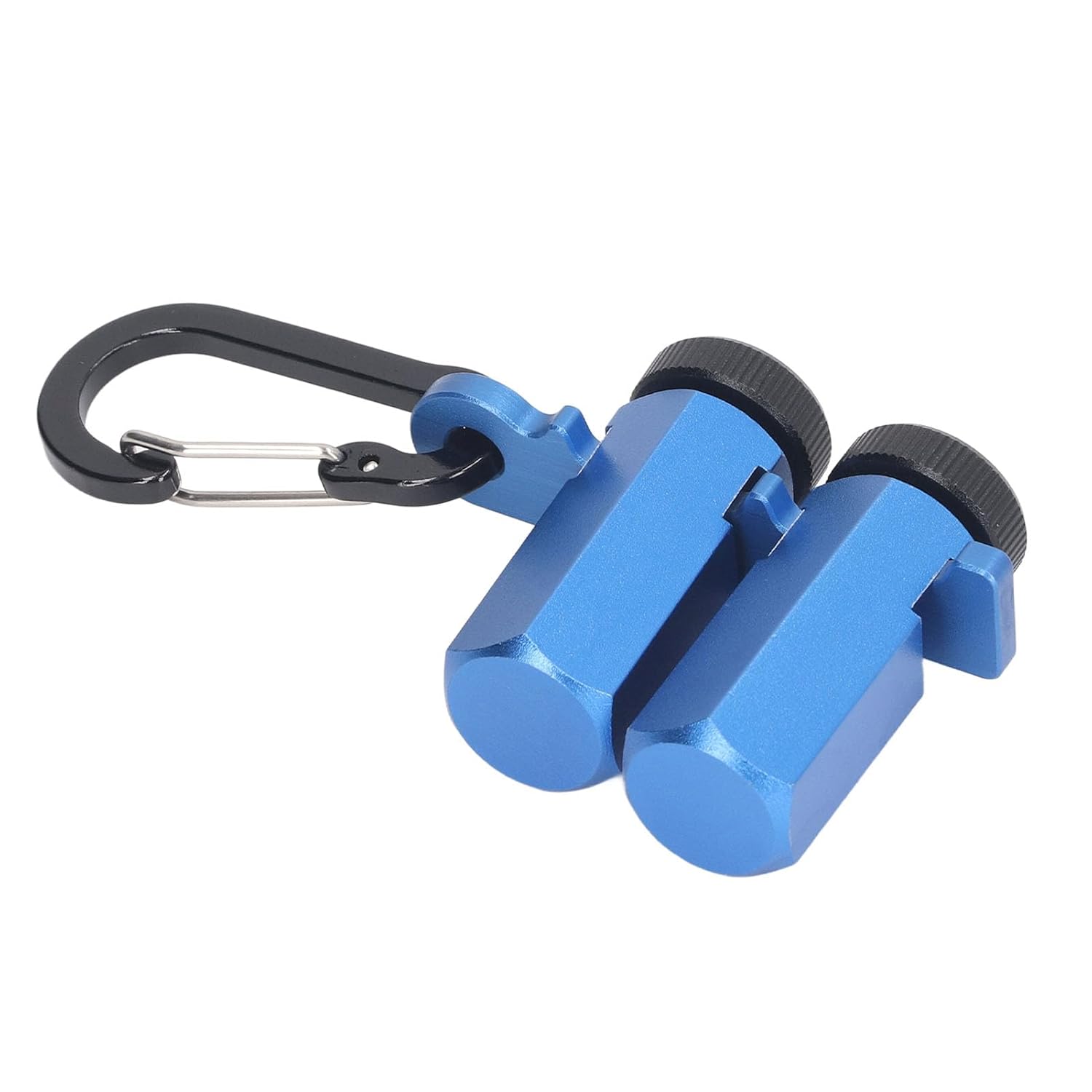 Stair Gauges, 2PCS Aluminum Alloy Speed Square, Attachment Jigs Non Slip with Holder for Framing Square Tall Stop(Blue)