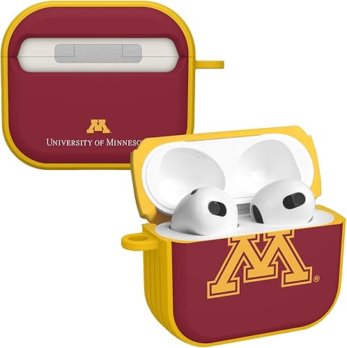 Miniatura 7 de AFFINITY BANDS Minnesota Golden Gophers Camo HDX - Funda compatible con Apple AirPods Generación 3