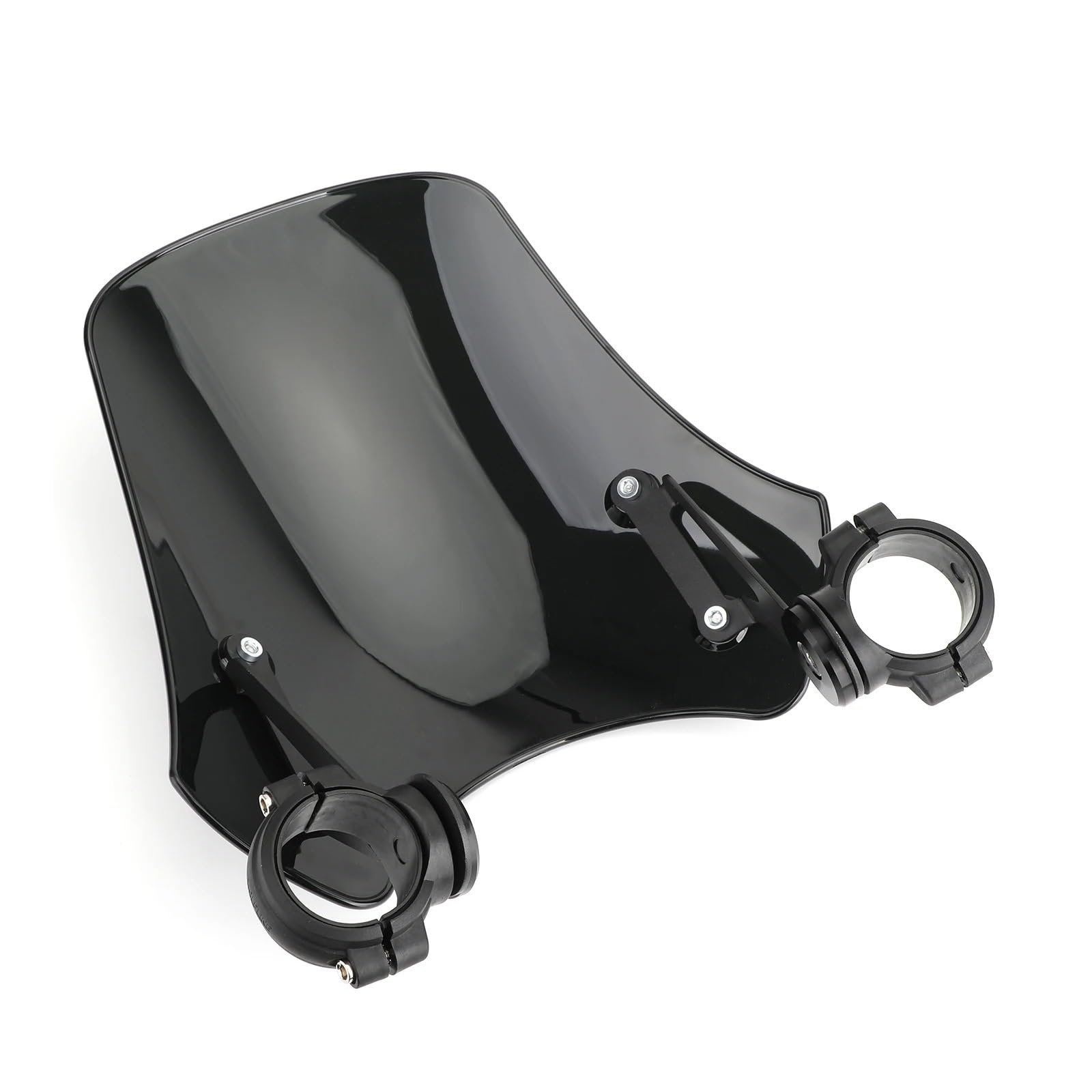 Deflector Viento Motocicleta Compatible Con FXST 2005 2006 2007 2008 2009 2010 2011 Para FXSTB 2000-2009 Extensión Del Alerón Del Parabrisas De La Motocicleta