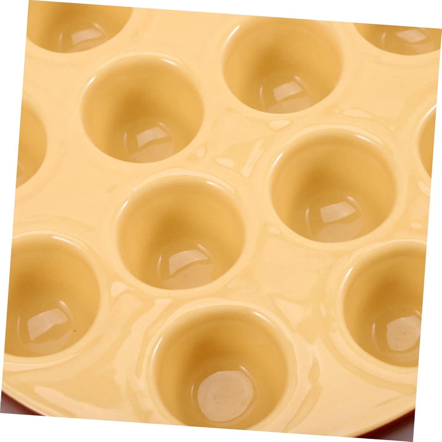 Mikinona Escargot Baking Dish High-grade Snail Plate with Non-slip Bottom Versatile Grill Pan for Seafood and Appetizers for Home and Restaurant Use