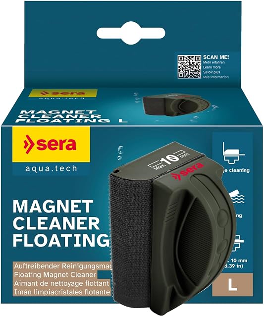 sera Magnet Cleaner Floating L 10 mm Glass