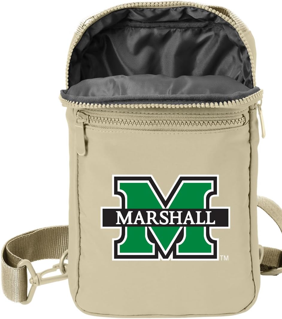 Broad Bay Marshall University Crossbody Bag - Versatile Travel, Sports, or Gameday Bag for MU Herd Fans and Alumni, Men or Women